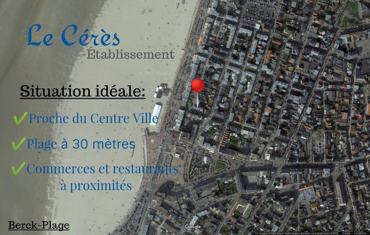 Appartement A 30 M De La Plage - Balcon - Proche Centre - Wifi -Le Ceres 3 Berck Eksteriør billede
